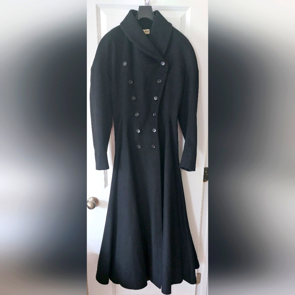 Alaia Full Length Swing Coat
